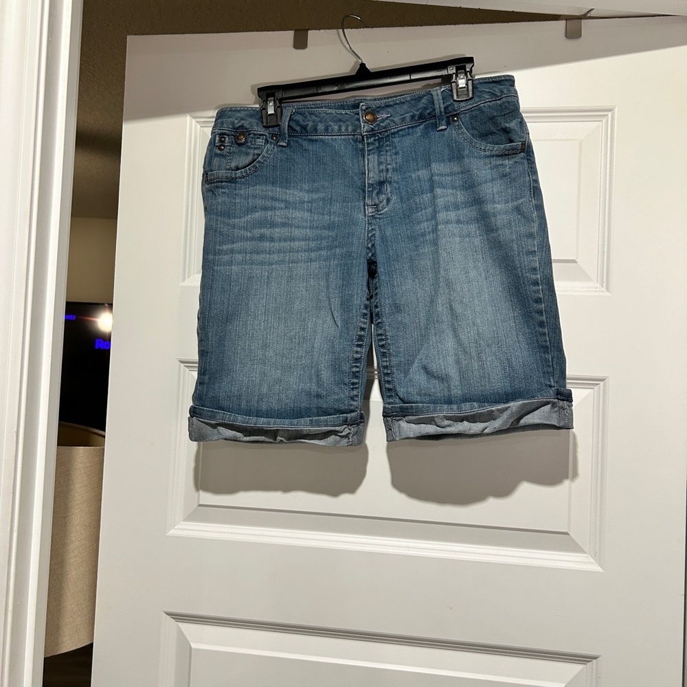 Nordstrom Light Blue Denim Jean Shorts